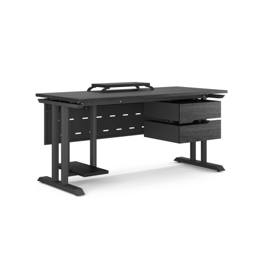 Стол компьютерный Kobor KT-80/60 black/wood Стол компьютерный Kobor KT-80/60 black/wood