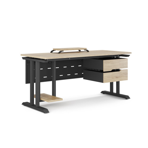 Стол компьютерный Kobor KT-100/70 black/natural Стол компьютерный Kobor KT-100/70 black/natural