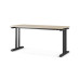 Стол компьютерный Kobor KT-140/70 black/natural Стол компьютерный Kobor KT-140/70 black/natural