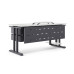 Стол компьютерный Kobor KT-120/70 graphite/premium