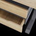 Стол компьютерный Kobor KT-80/70 graphite/natural Стол компьютерный Kobor KT-80/70 graphite/natural