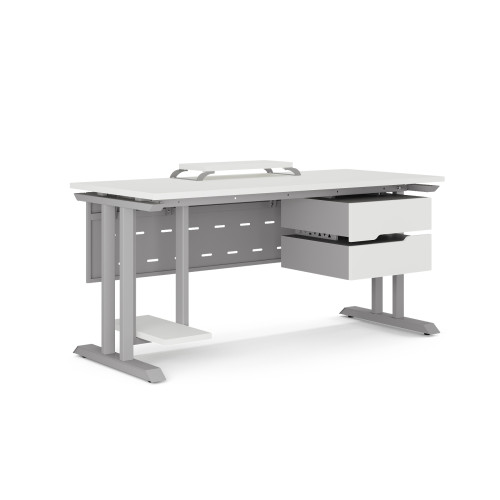 Стол компьютерный Kobor KT-100/70 aluminum/premium
