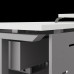 Стол компьютерный Kobor KT-80/80 aluminum/premium