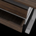 Стол компьютерный Kobor KT-100/60 aluminum/charlston Стол компьютерный Kobor KT-100/60 aluminum/charlston