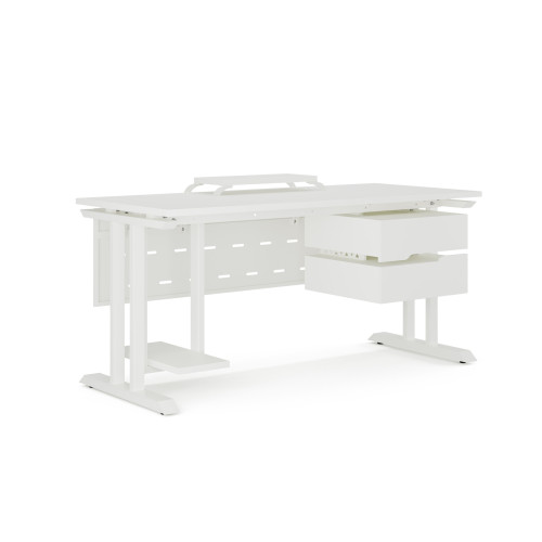 Стол компьютерный Kobor KT-100/80 white/premium Стол компьютерный Kobor KT-100/80 white/premium