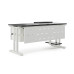 Стол компьютерный Kobor KT-160/60 white/wood
