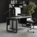 Стол компьютерный Kobor KO1-80/80 black/chicago Стол компьютерный Kobor KO1-80/80 black/chicago