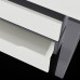 Стол компьютерный Kobor KO1-180/60 graphite/premium