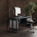 Стол компьютерный Kobor KO1-80/60 graphite/wood