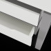 Стол компьютерный Kobor KO1-120/60 aluminum/premium