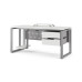 Стол компьютерный Kobor KO1-160/80 aluminum/premium