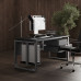 Стол компьютерный Kobor KO1-80/80 aluminum/wood Стол компьютерный Kobor KO1-80/80 aluminum/wood