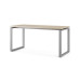 Стол компьютерный Kobor KO1-160/70 aluminum/natural Стол компьютерный Kobor KO1-160/70 aluminum/natural