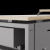Стол компьютерный Kobor KO1-180/80 aluminum/natural Стол компьютерный Kobor KO1-180/80 aluminum/natural