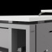 Стол компьютерный Kobor KO2-120/80 aluminum/premium