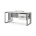 Стол компьютерный Kobor KO2-120/80 aluminum/premium
