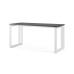 Стол компьютерный Kobor KO2-100/80 white/wood Стол компьютерный Kobor KO2-100/80 white/wood