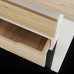 Стол компьютерный Kobor KO2-180/60 white/natural Стол компьютерный Kobor KO2-180/60 white/natural