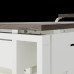 Стол компьютерный Kobor KO2-140/70 white/charlston Стол компьютерный Kobor KO2-140/70 white/charlston