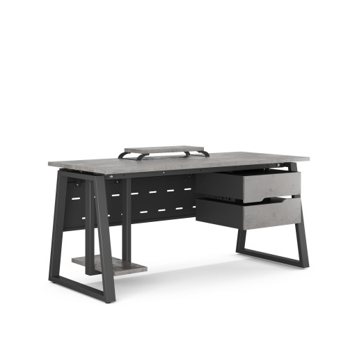 Стол компьютерный Kobor KTR-100/80 black/chicago
