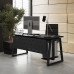 Стол компьютерный Kobor KTR-80/60 black/wood
