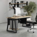 Стол компьютерный Kobor KTR-100/60 black/natural Стол компьютерный Kobor KTR-100/60 black/natural