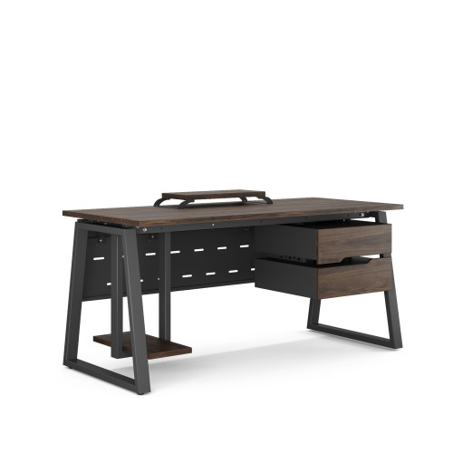 Стол компьютерный Kobor KTR-120/70 black/charlston Стол компьютерный Kobor KTR-120/70 black/charlston