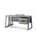Стол компьютерный Kobor KTR-100/80 graphite/chicago Стол компьютерный Kobor KTR-100/80 graphite/chicago
