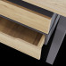Стол компьютерный Kobor KTR-140/70 graphite/natural Стол компьютерный Kobor KTR-140/70 graphite/natural
