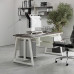 Стол компьютерный Kobor KTR-80/60 white/chicago Стол компьютерный Kobor KTR-80/60 white/chicago