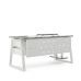 Стол компьютерный Kobor KTR-80/70 white/chicago Стол компьютерный Kobor KTR-80/70 white/chicago