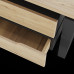 Стол компьютерный Kobor KOTR-180/70 black/natural