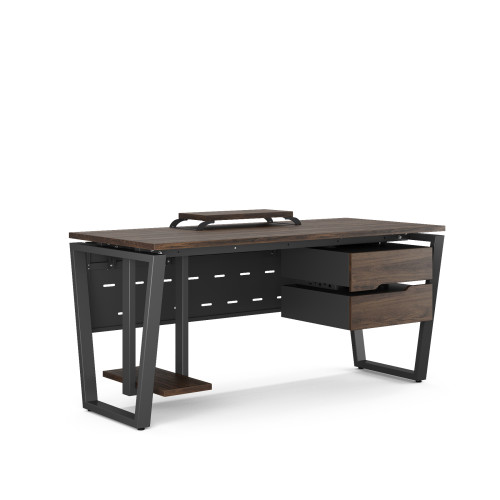 Стол компьютерный Kobor KOTR-80/80 black/charlston
