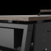 Стол компьютерный Kobor KOTR-140/80 black/charlston