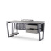 Стол компьютерный Kobor KOTR-160/70 graphite/chicago