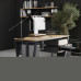 Стол компьютерный Kobor KOTR-140/70 graphite/natural Стол компьютерный Kobor KOTR-140/70 graphite/natural