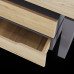 Стол компьютерный Kobor KOTR-140/80 graphite/natural Стол компьютерный Kobor KOTR-140/80 graphite/natural