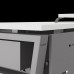 Стол компьютерный Kobor KOTR-100/60 aluminum/premium Стол компьютерный Kobor KOTR-100/60 aluminum/premium