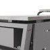 Стол компьютерный Kobor KOTR-160/60 aluminum/chicago