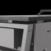 Стол компьютерный Kobor KOTR-140/70 aluminum/wood Стол компьютерный Kobor KOTR-140/70 aluminum/wood