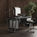 Стол компьютерный Kobor KOTR-180/80 aluminum/wood Стол компьютерный Kobor KOTR-180/80 aluminum/wood