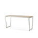 Стол компьютерный Kobor KOTR-120/60 white/natural