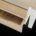 Стол компьютерный Kobor KOTR-80/80 white/natural