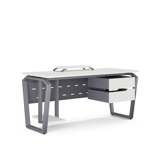 Стол компьютерный Kobor KTB-160/70 graphite/premium