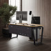 Стол компьютерный Kobor KTB-100/70 graphite/natural Стол компьютерный Kobor KTB-100/70 graphite/natural