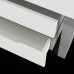 Стол компьютерный Kobor KTB-160/80 aluminum/premium