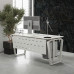 Стол компьютерный Kobor KTB-100/80 white/premium