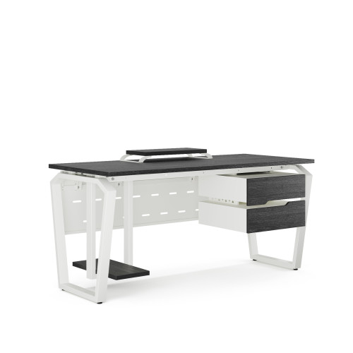 Стол компьютерный Kobor KTB-160/60 white/wood Стол компьютерный Kobor KTB-160/60 white/wood