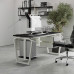 Стол компьютерный Kobor KTB-140/70 white/wood