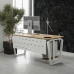 Стол компьютерный Kobor KTB-120/70 white/natural Стол компьютерный Kobor KTB-120/70 white/natural